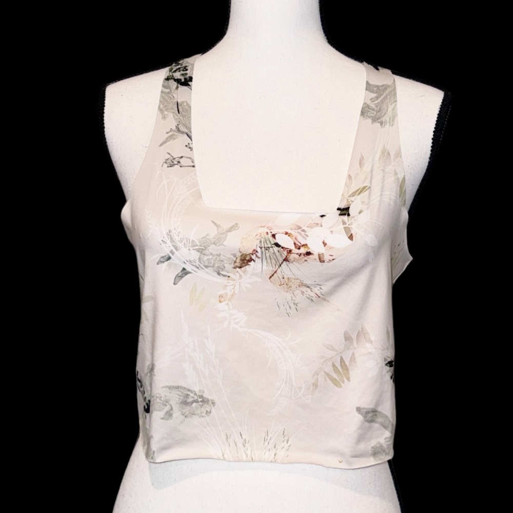 TRIBE KELLEY butter soft BRALETTE second skin T-Back bra women’s size large - Picture 7 of 17
